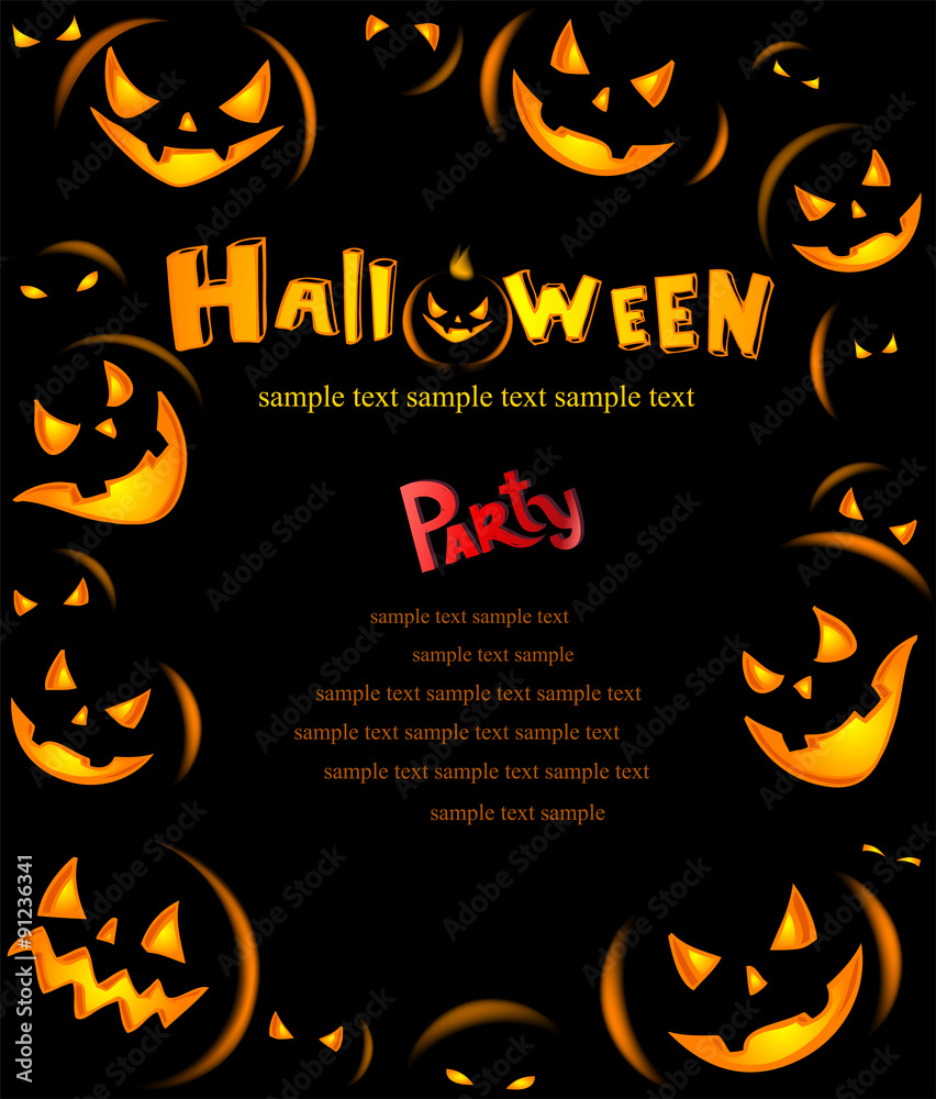 Halloween banner Halloween banner