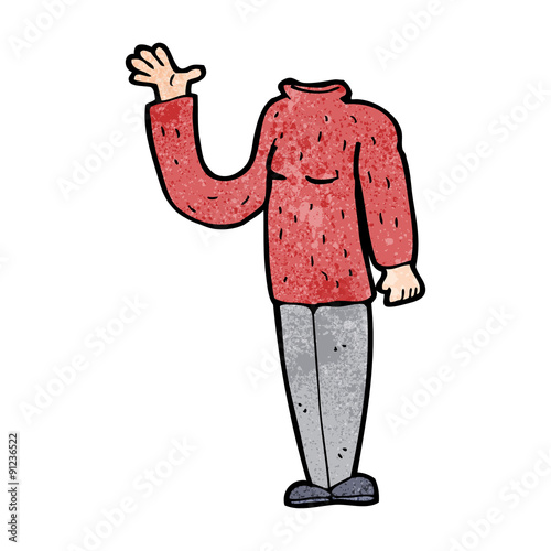 cartoon headless body (mix and match cartoons or add own photo)