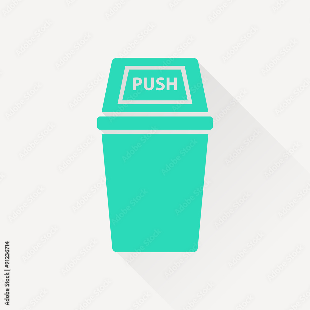 icon of trash can icon of trash can