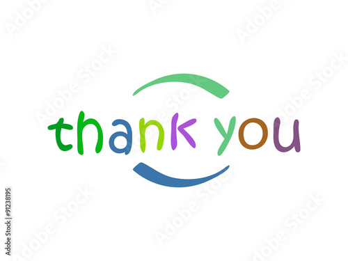 Thank You Lettering