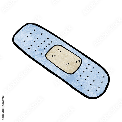 cartoon medical plaster