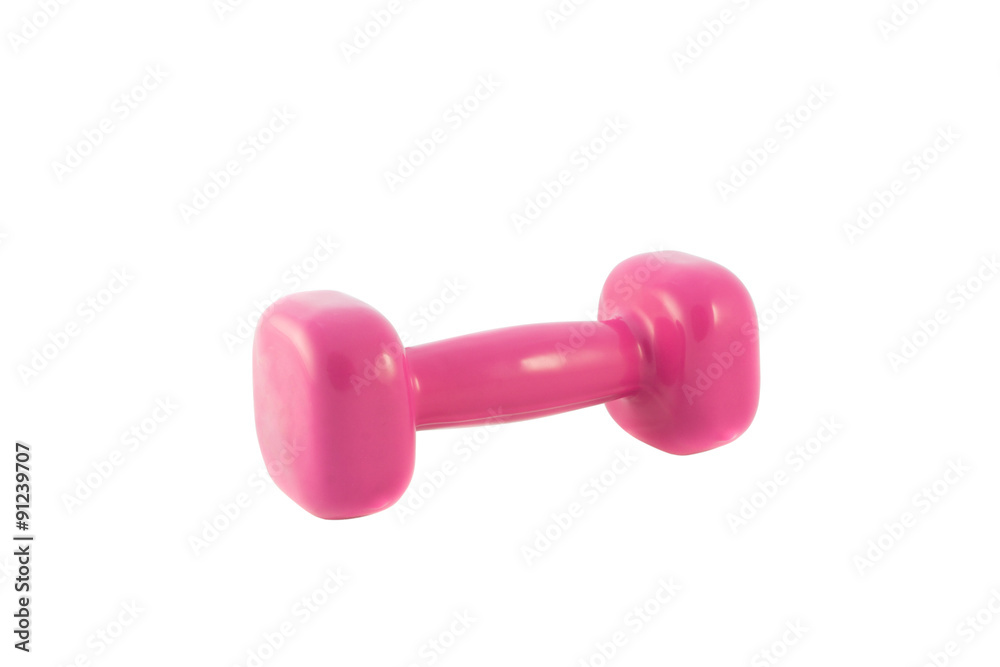 Dumbell isolated on white background Dumbell isolated on white background