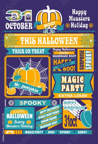 newspaper Halloween