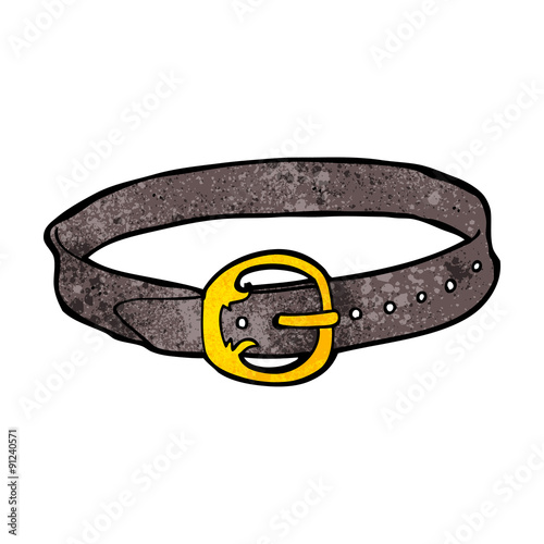 cartoon old belt