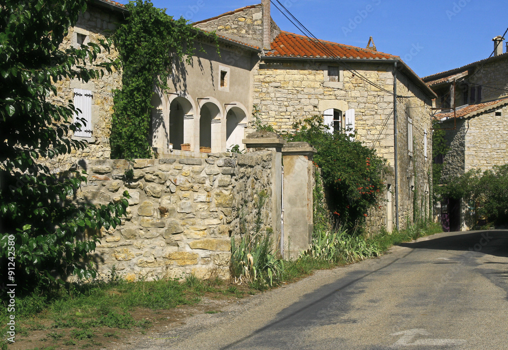 Fototapeta premium grande bâtisse en pierres