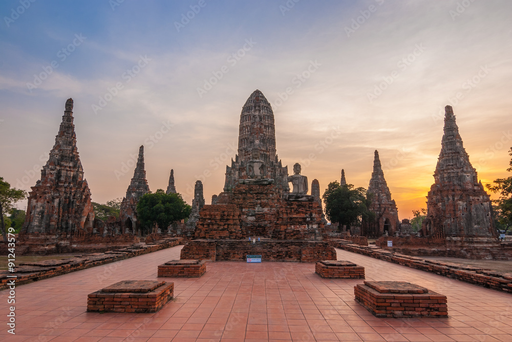 Fototapeta premium Chaiwattanaram temple