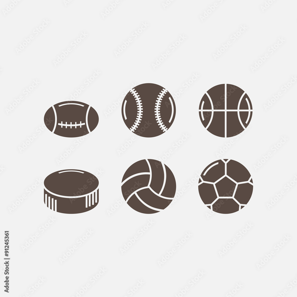 set of game balls