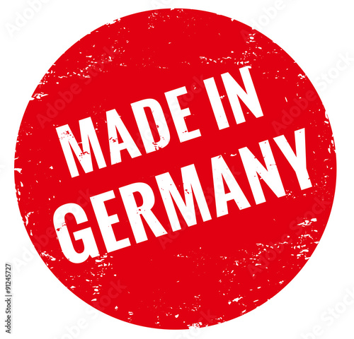 Made in Germany Stempel rot