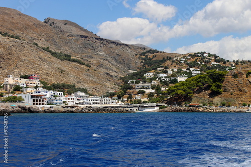 Hora Sfakion Chora Sfakion Sfakia Loutro Crète Grèce