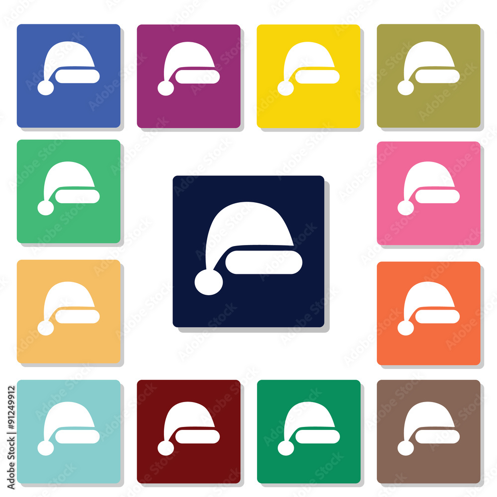 Santa has icon Santa has icon
