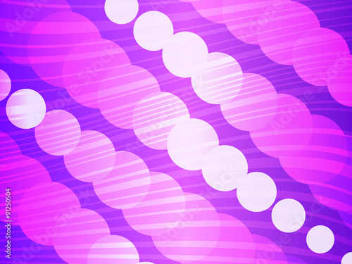 Abstract blend circles pink background