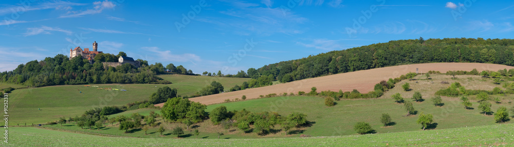 Panorama mit Ronneburg