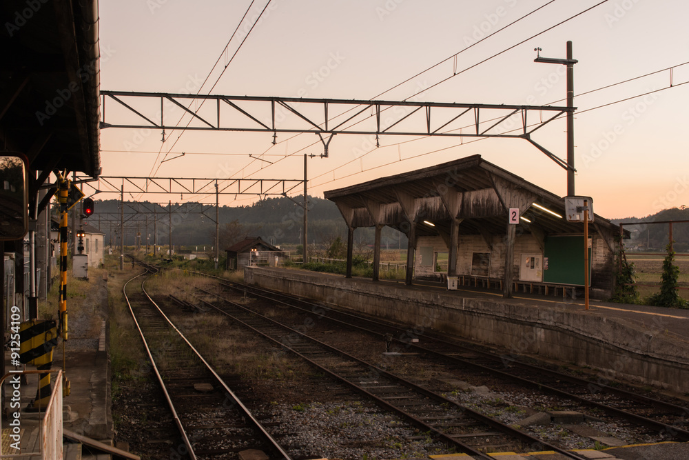 駅のホーム