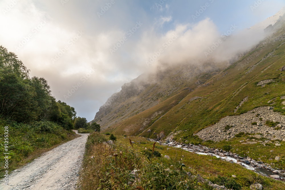 Fototapeta premium Green Mountain in Turkey