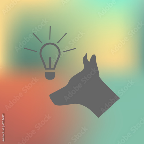 Pavlov's dog icon