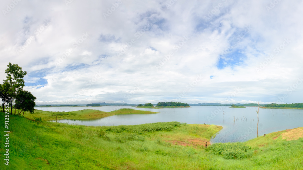 rest area at big Lake , Thailand