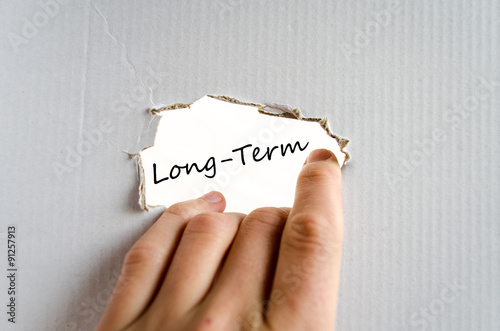 Long-Term text concept