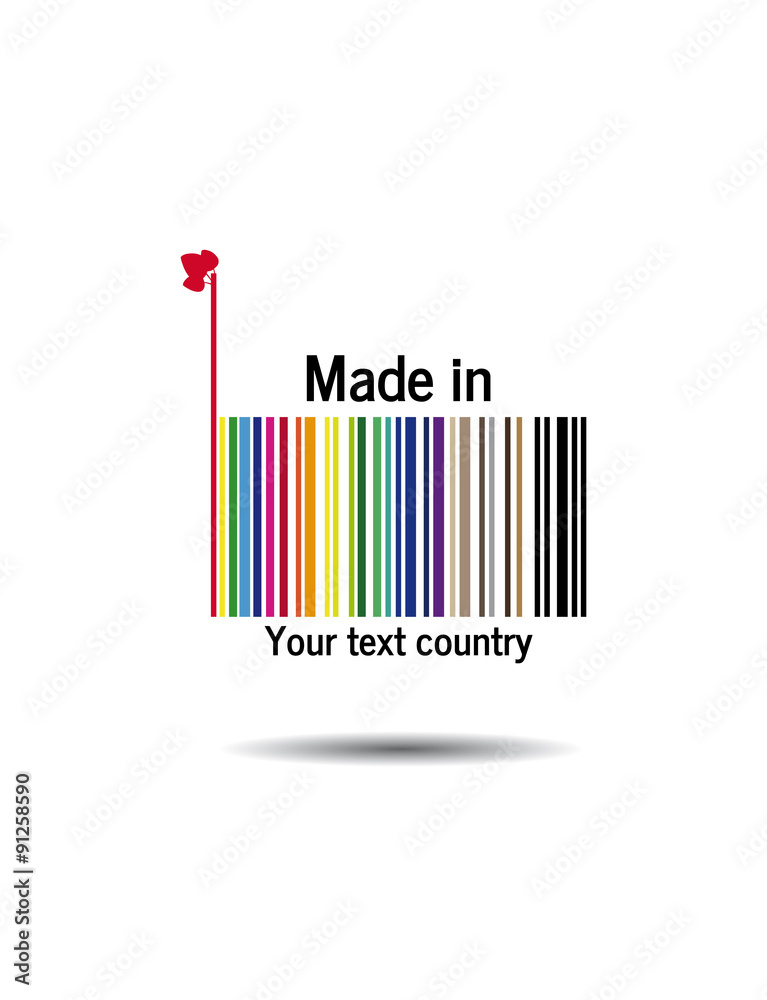 Obraz premium barcode