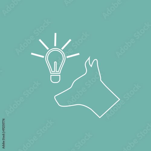 Pavlov's dog icon