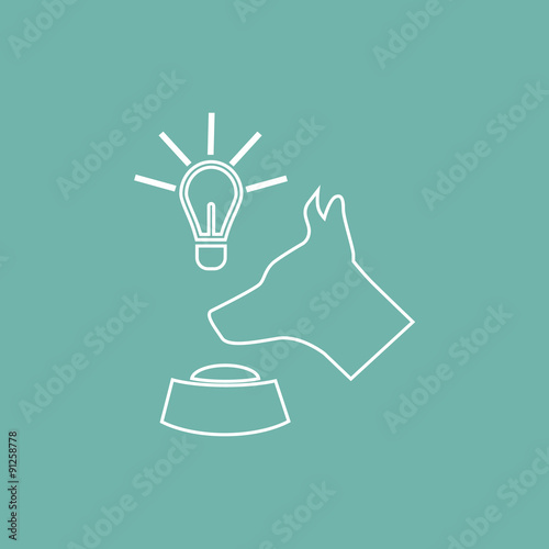 Pavlov's dog icon