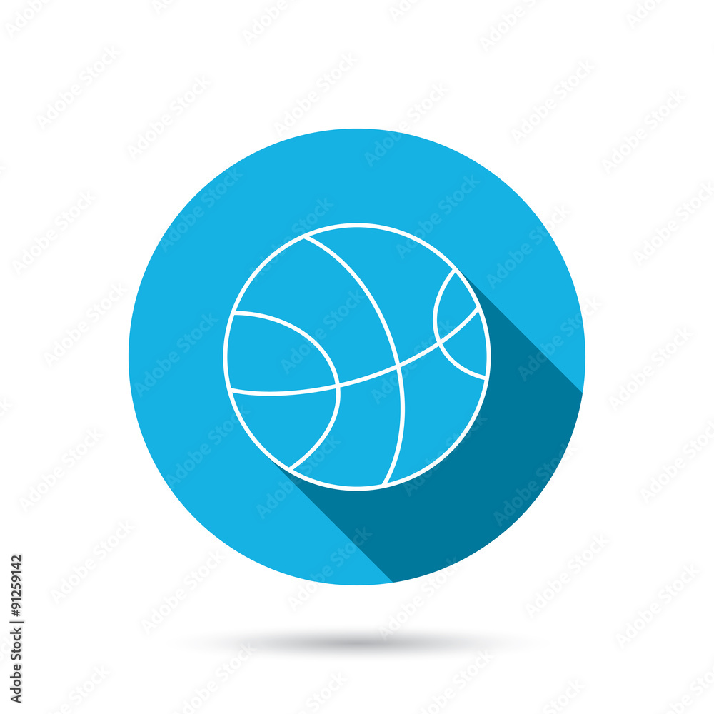 Basketball icon. Sport ball sign. Basketball icon. Sport ball sign.