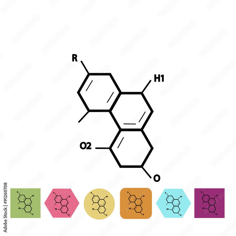Chemical combination icon