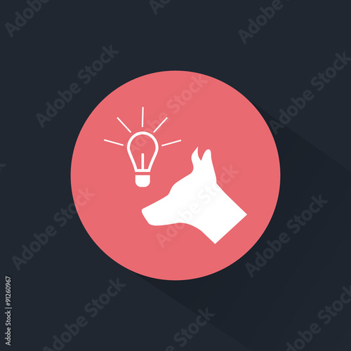 Pavlov's dog icon