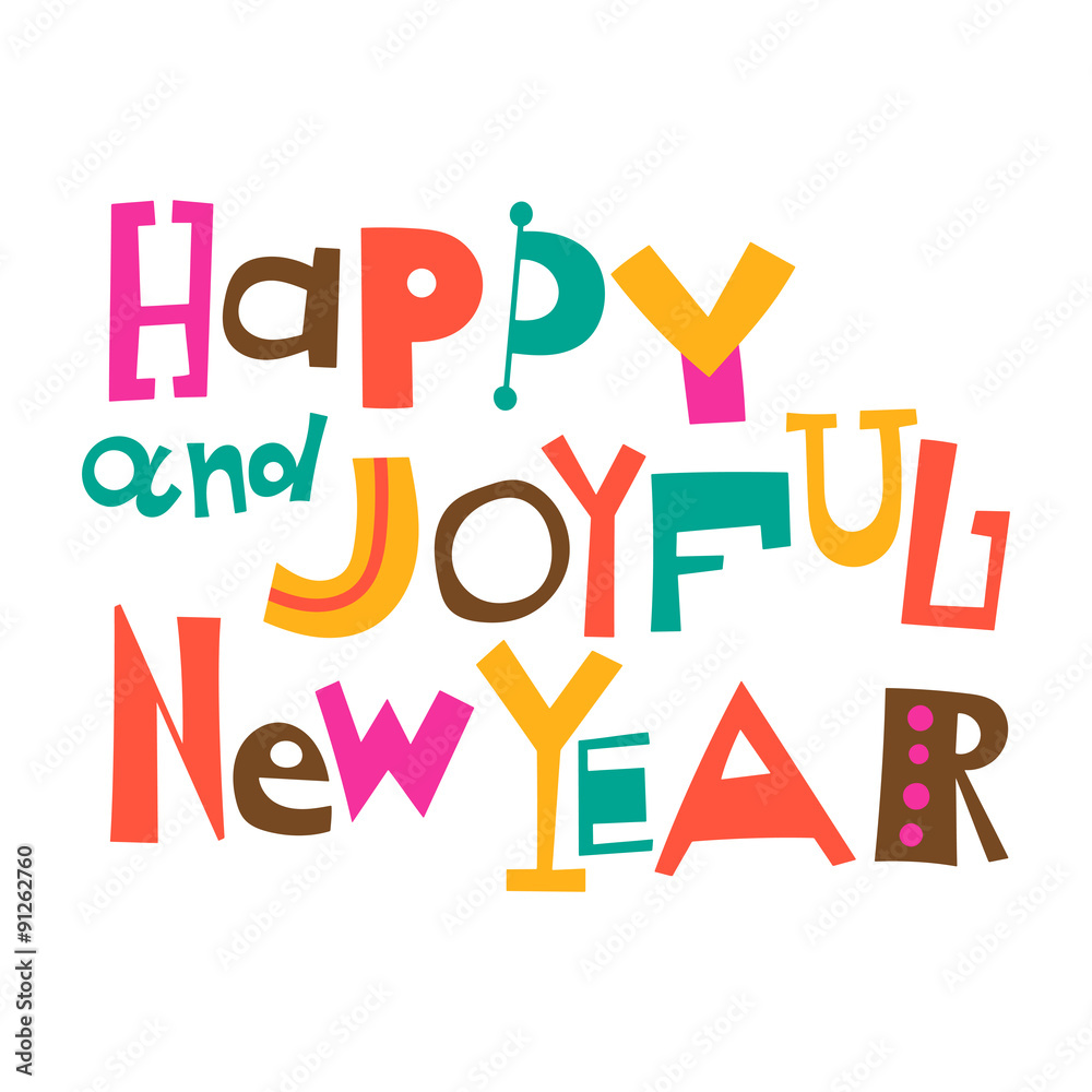 Christmas greeting. Lettering Christmas greeting. Lettering