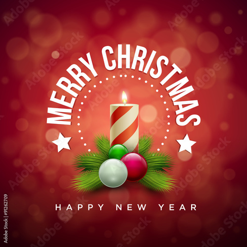 Red Christmas Card