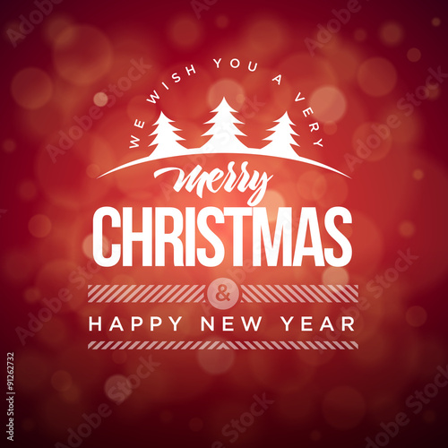 Red Christmas Card