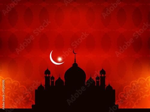 Elegant beautiful background design for Eid