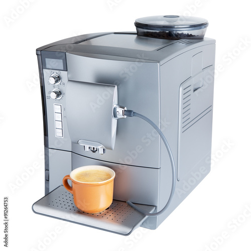 Coffee Machine With Cup