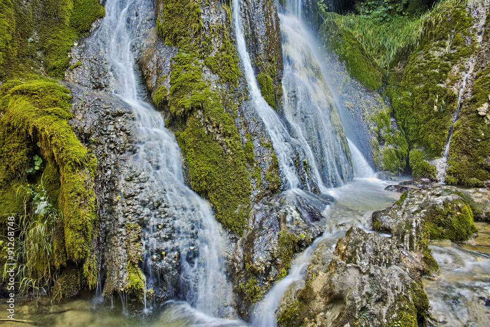 Obraz premium Amazing view of Krushuna Waterfalls, near the city of Lovech, Bulgaria