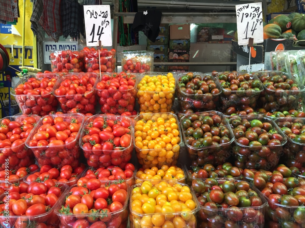 Tel Aviv, Carmel market, mercato, Shuk Ha'Carmel, Israele