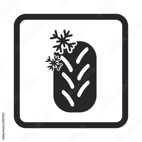 Winter tire icon