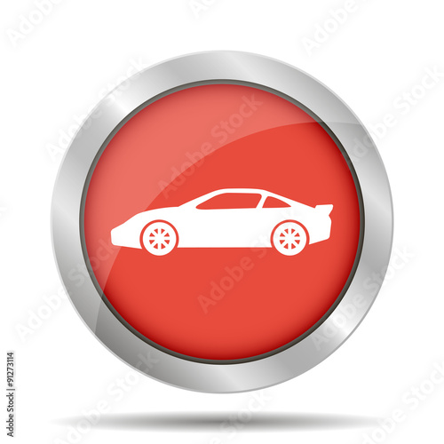 Car icon.car icon. Flat design style