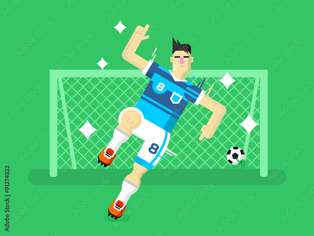 Fototapeta premium Soccer player