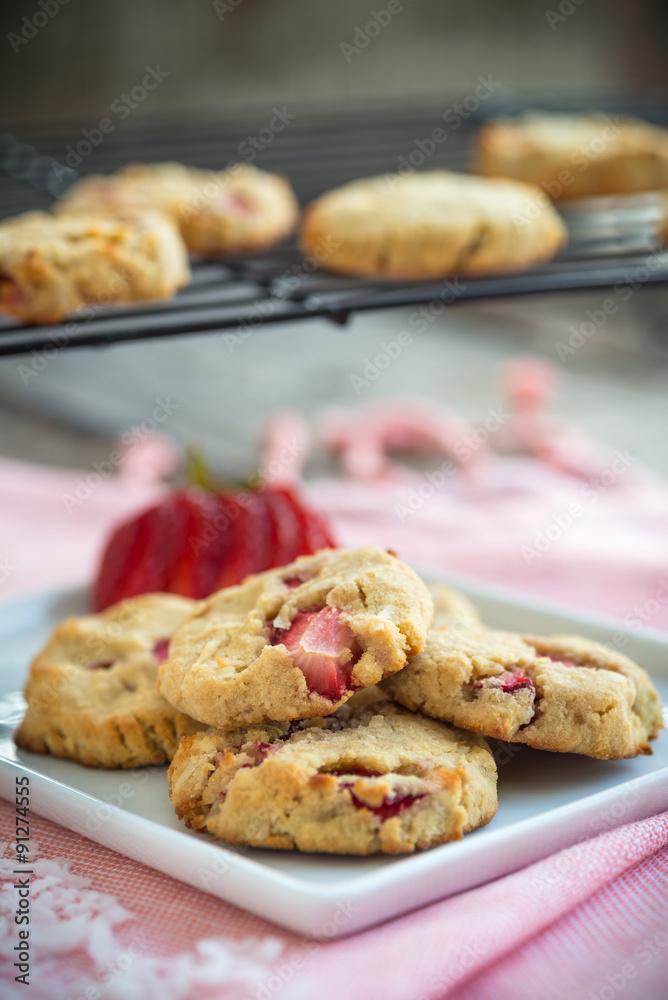 Strawberry Shortbread Strawberry Shortbread