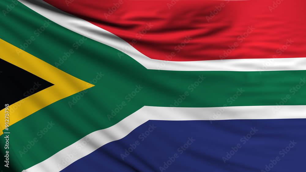 South African Flag, S.Africa Background