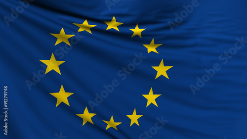 Europe Flag, EU Background, European Union