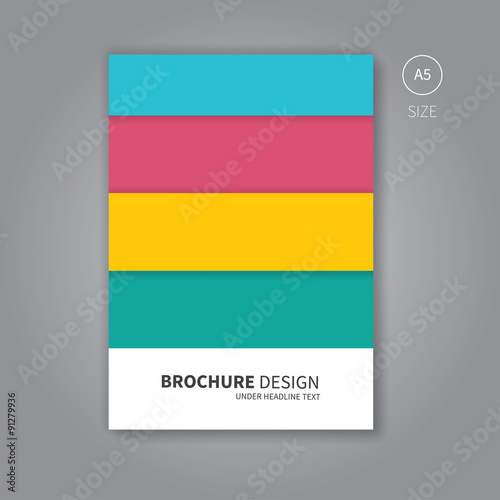 brochure flyer template for book design / business brochure with colour concept for print Free Download brochure flyer template for book design / business brochure with colour concept for print - GFXLoad