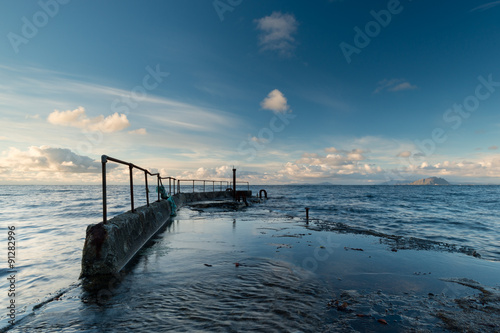 Landscape of the island runde  norway