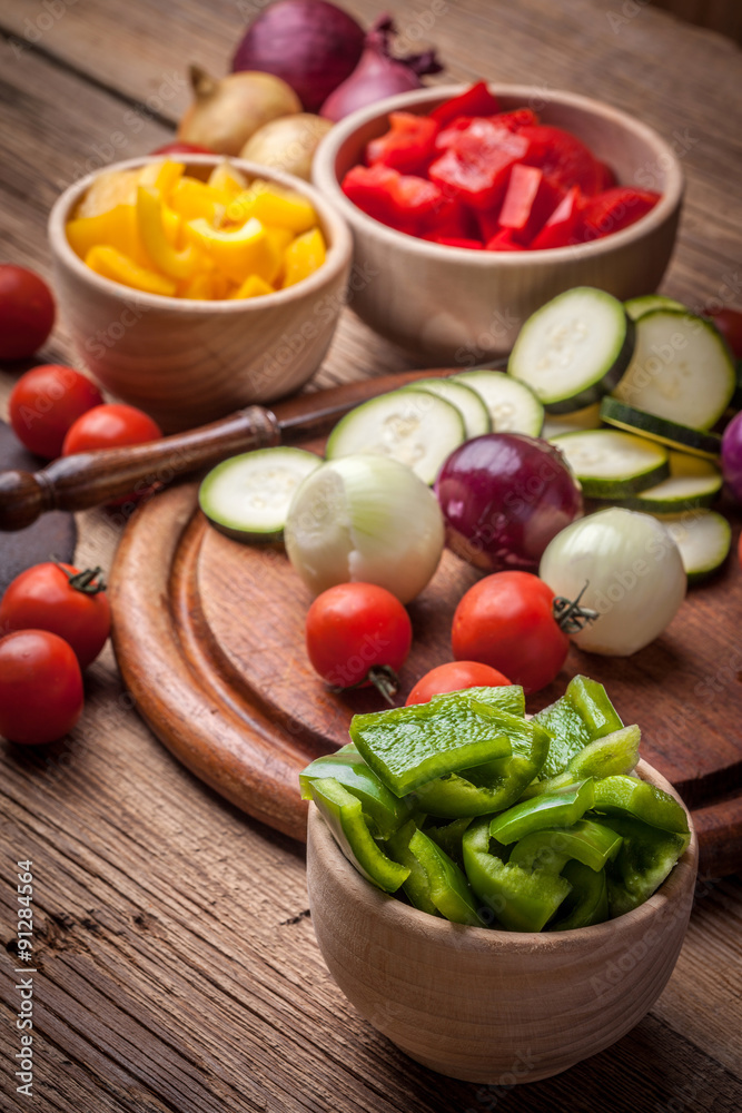 Vegetables. Vegetables.