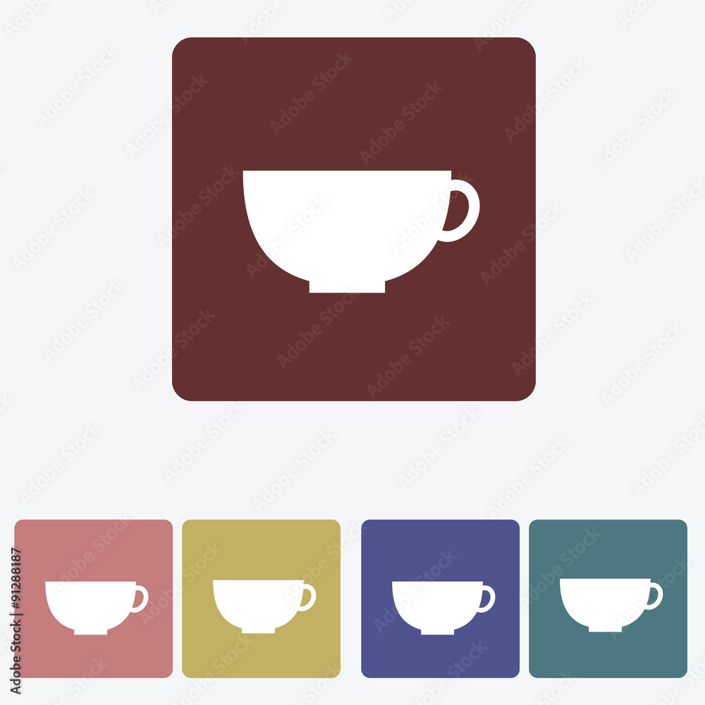 Coffee cup icon vector illustration Coffee cup icon vector illustration