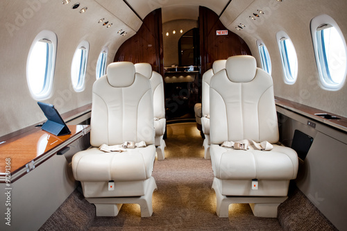 Business jet ineterior