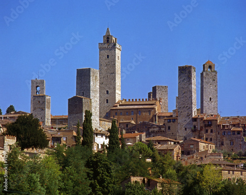 Toscana,Siena,San Gimignano.