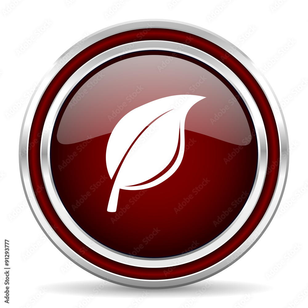 nature red glossy web icon nature red glossy web icon