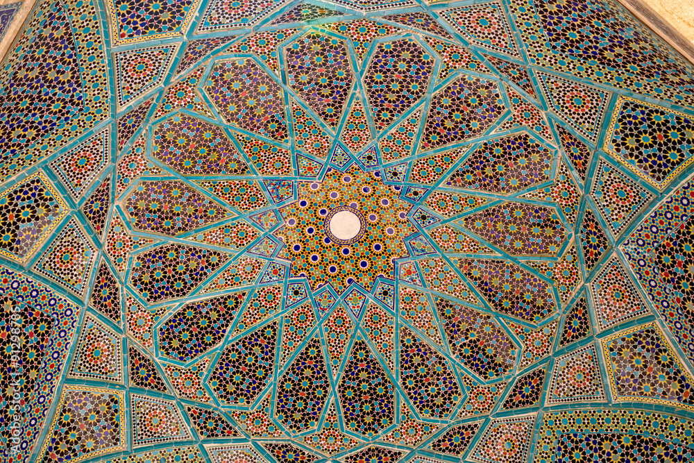 Tomb of Hafez ceiling