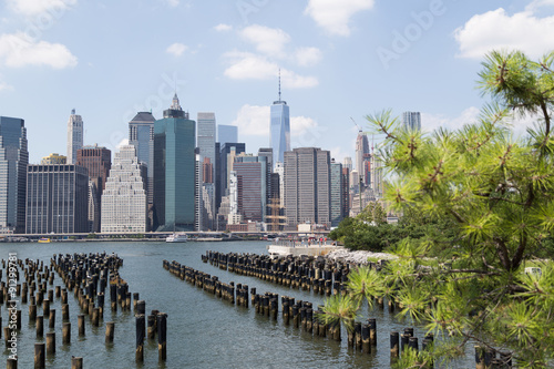 City view from other side of the bay