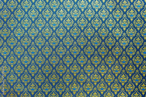 Thai silk fabric pattern